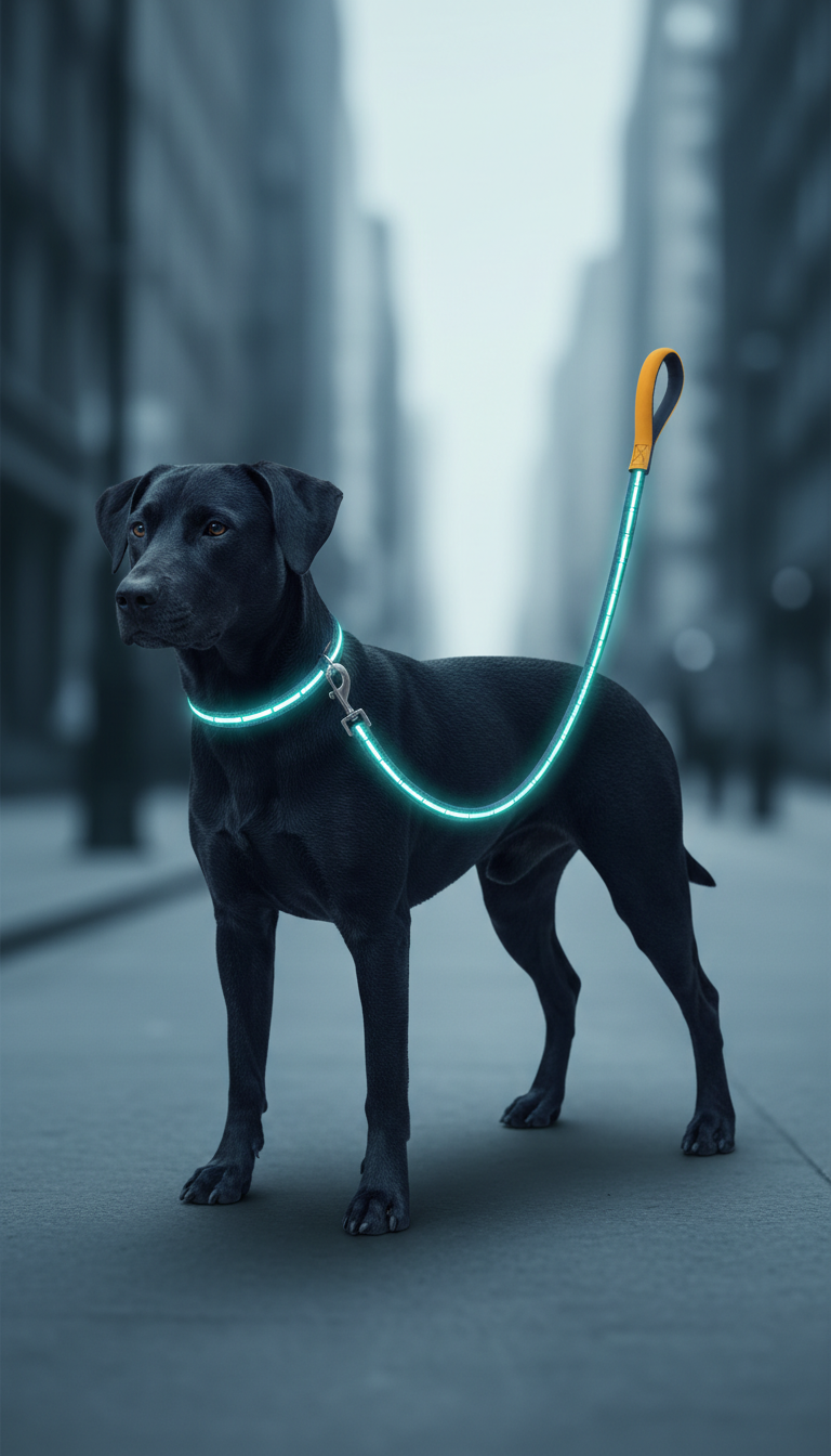 Reflective LED Dog Leash