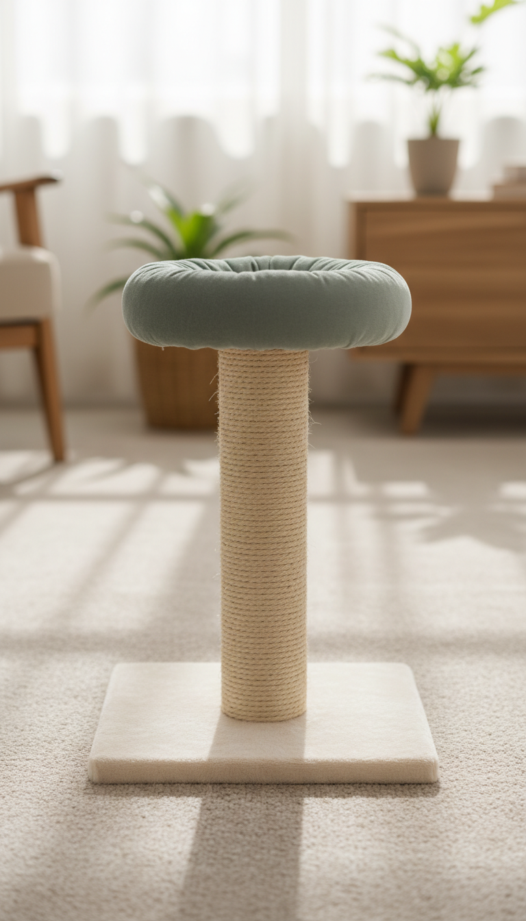 Sisal Rope Freestanding Cat Scratcher